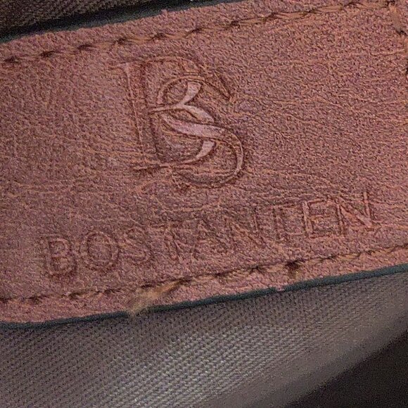 Crossbody Purse Vegan Leather Travel Purse by Bostonten. 2 zip compartments. - Picture 2 of 8